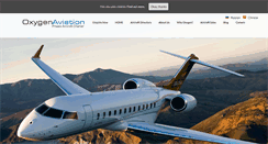 Desktop Screenshot of oxygenaviation.com